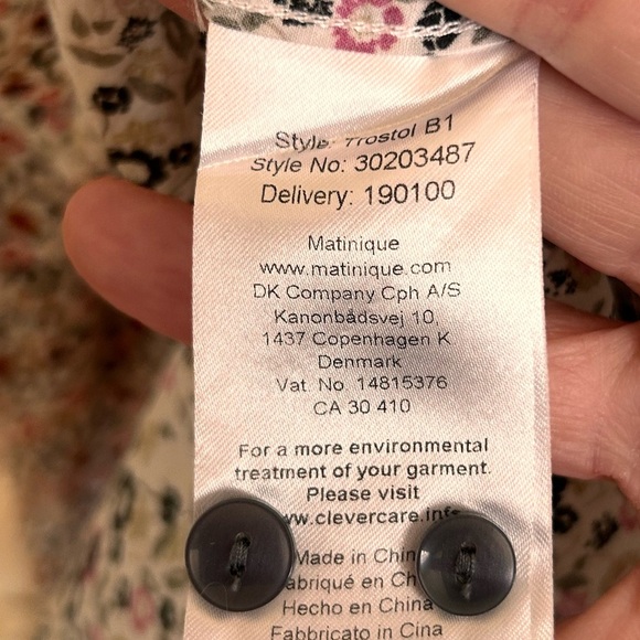 Matinique floral shirt - Picture 7 of 12